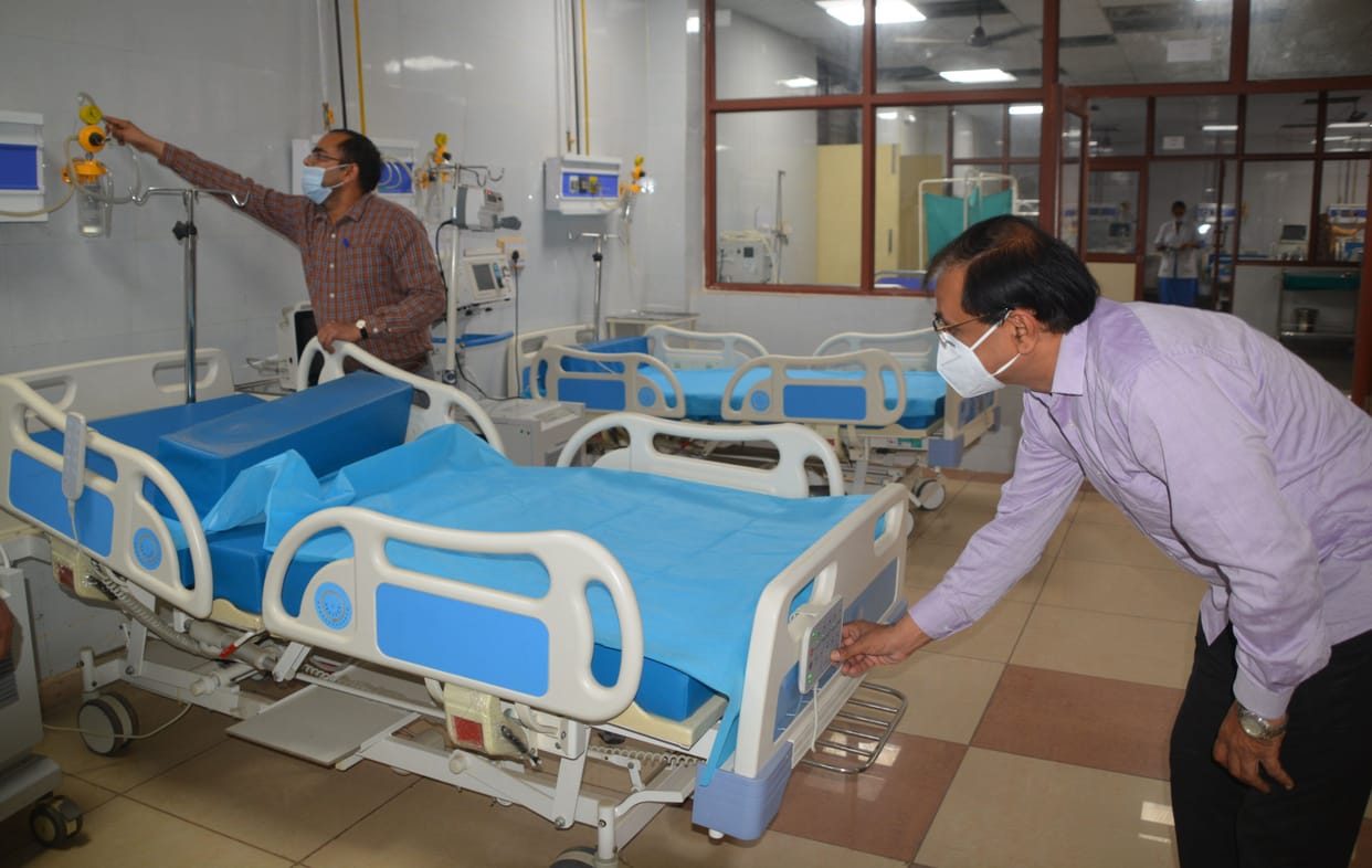 Mock drill: Valve of oxygen pipeline found defective, screw was also loose