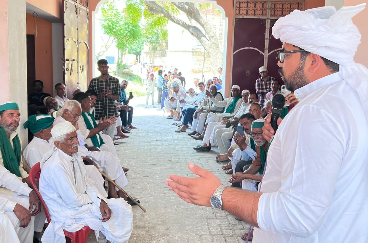 The present government is not with the farmers