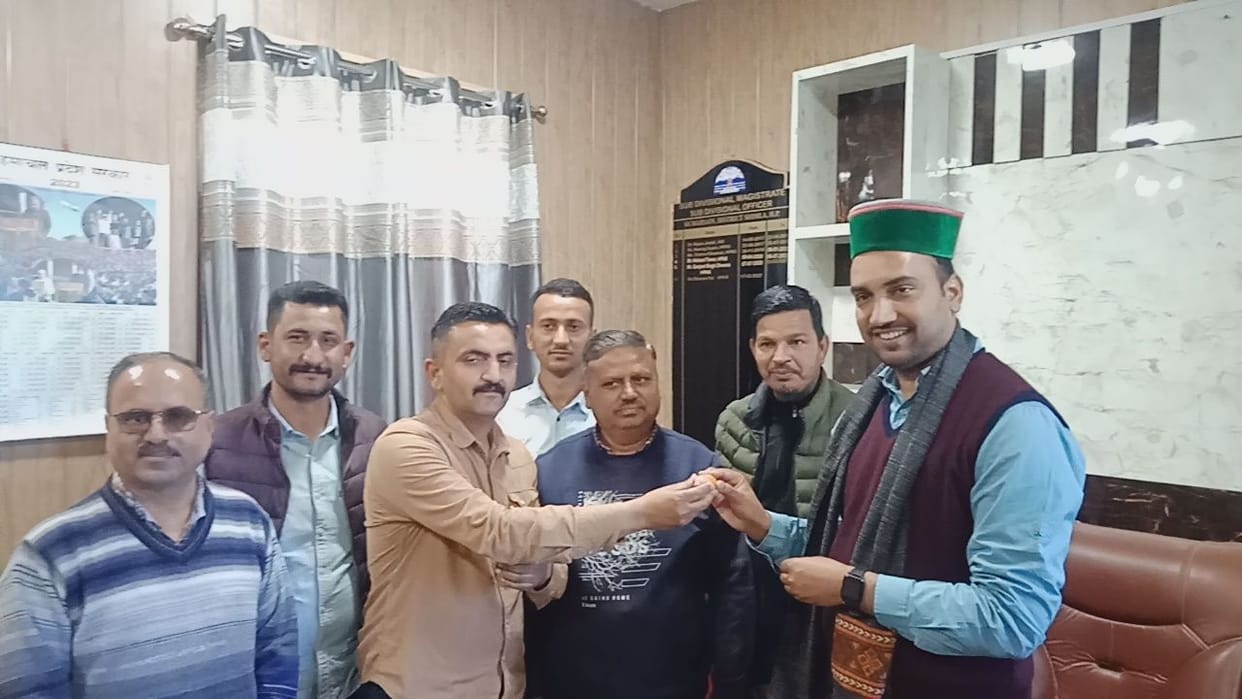 Surendra Mohan took over as SDM in Kumarsain