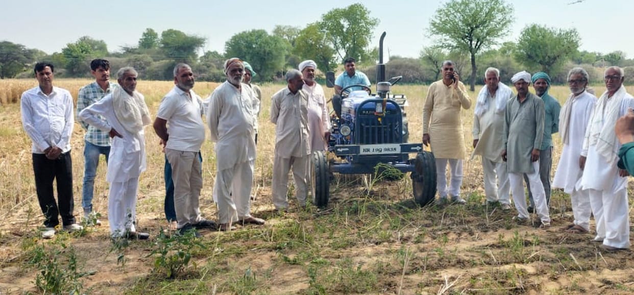 Gram Panchayat got possession of 23 acres of land after a long time