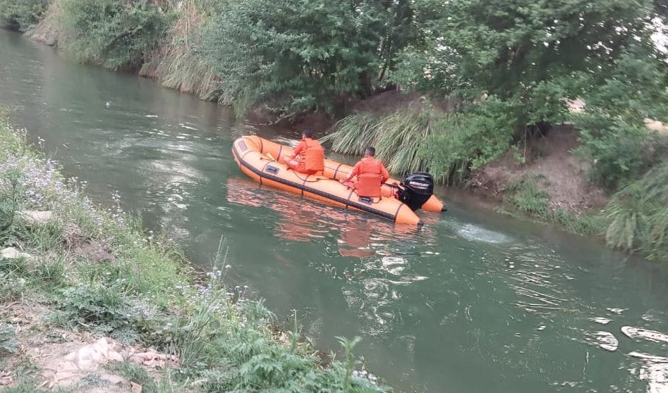 Young man drowned in Jui canal to bathe, NDRF team engaged in search