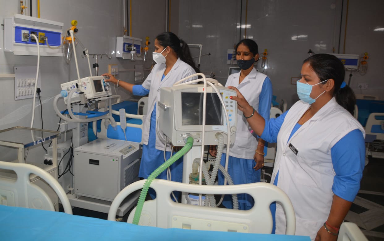 Oxygen plant of civil hospital stopped as soon as it started, mock drill done at 22 health centers in the district