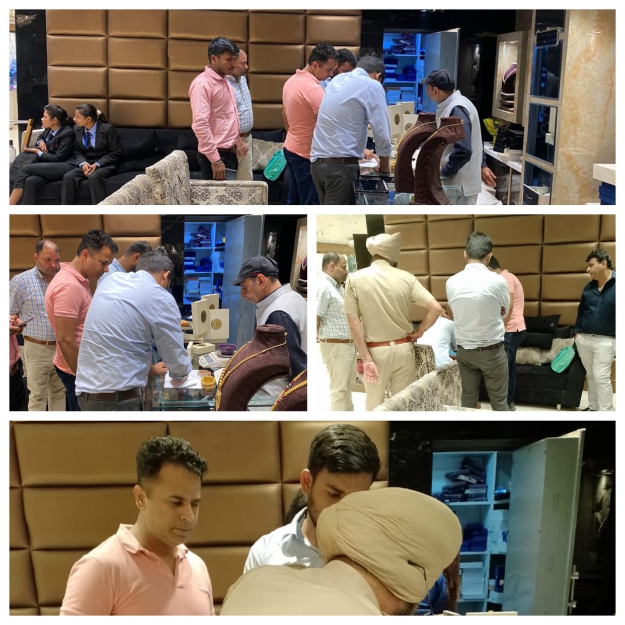 Seized 389 grams of jewelry