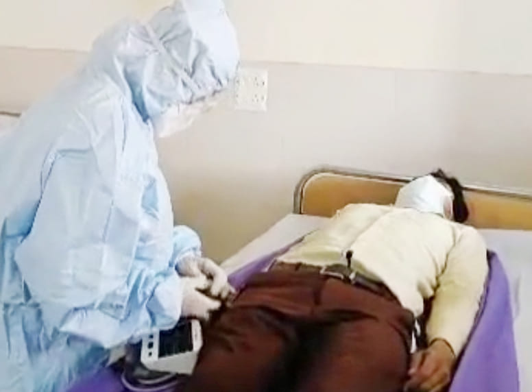 Oxygen facility on 30 beds in civil hospital