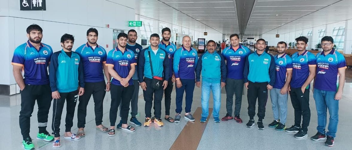 Asian Championship: Freestyle wrestlers leave for Kazakhstan