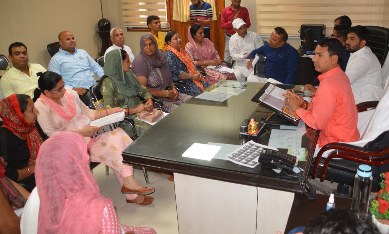 Annual budget of 40 crores of Charkhi Dadri Municipal Council passed in 30 minutes