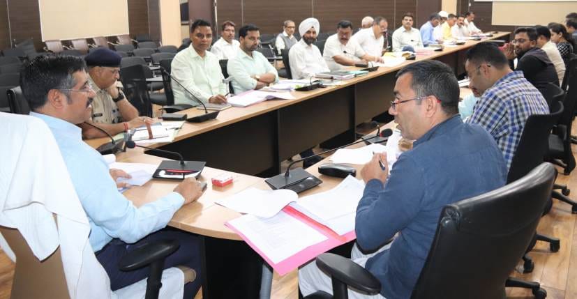 Meeting of Dm in Rudrapur