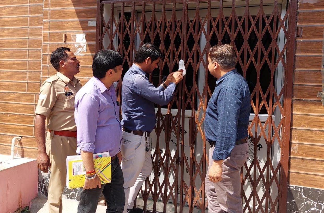 Health department sealed the center operated without registration