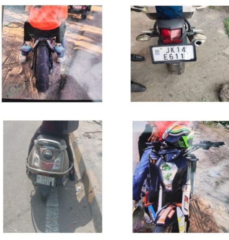 action of traffic police