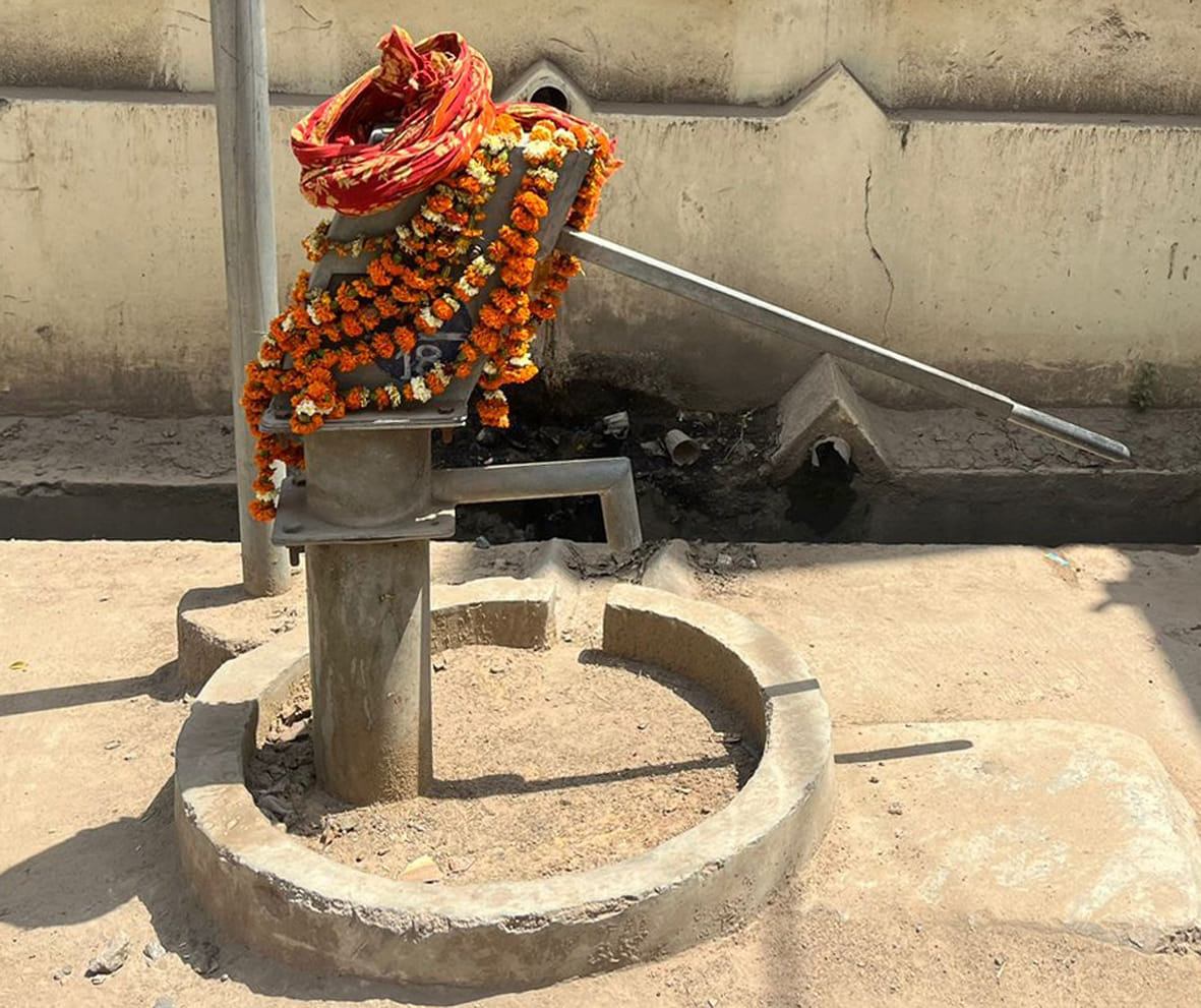 Water supply stalled in Raghuveerpuri after seven in the morning