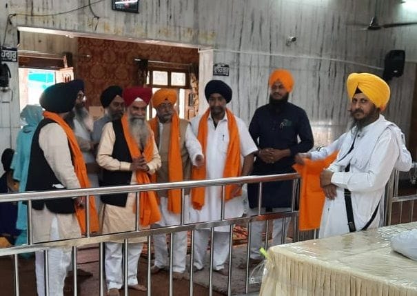 It rained nectar in the diwan decorated on Khalsa Sajna Diwas