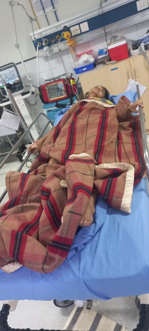 Girl's condition critical, report filed against two