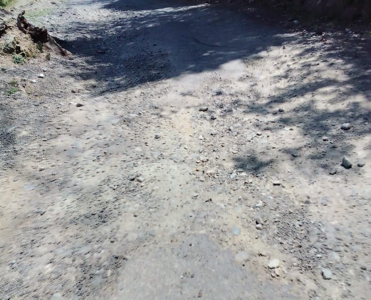 The condition of Chakra-Nagali road is bad