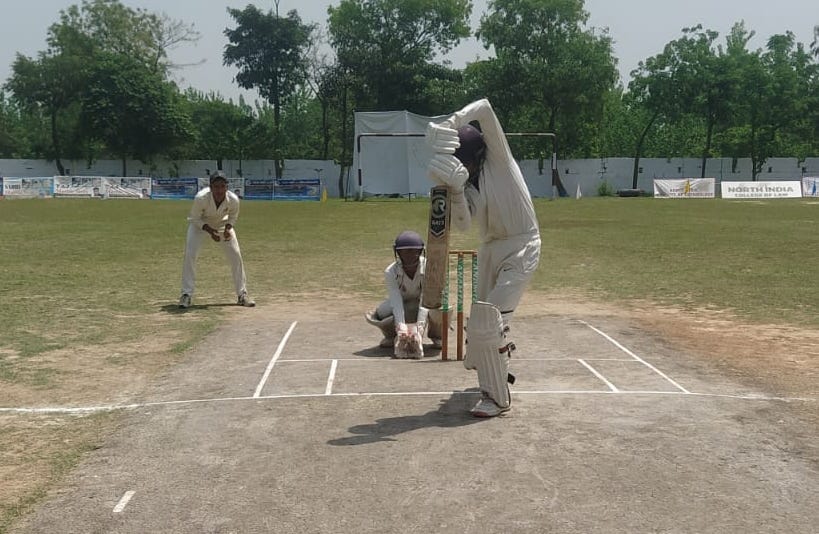 Defeating Dehradun, Modinagar reached semi-finals