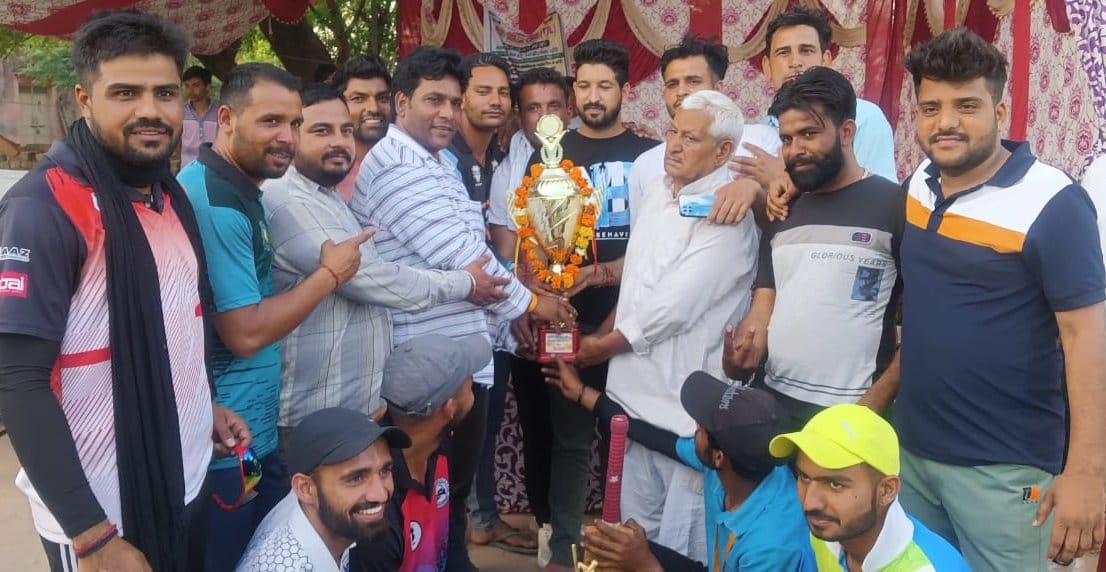 Shamli won the trophy by defeating Tatiri Club