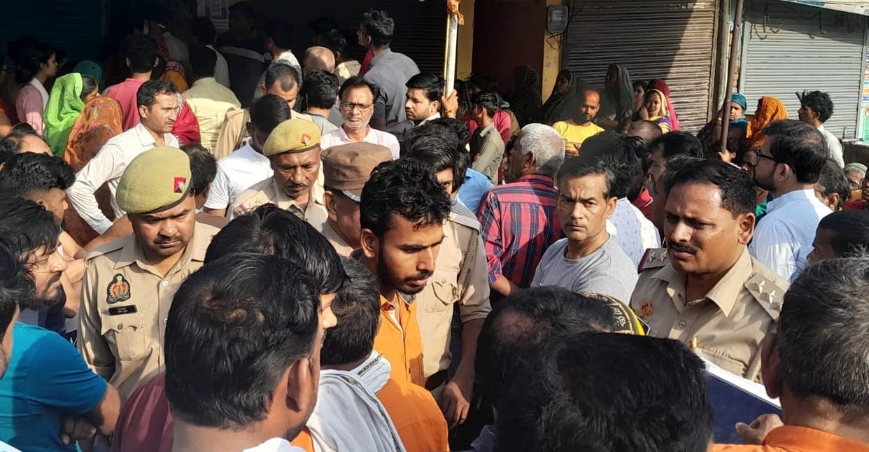 Dead body found hanging case of dowry death on five
