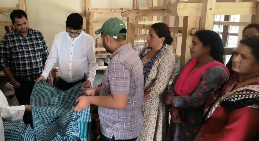 Handloome Project in Usnagar