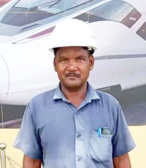 Railway worker dies after being hit by a train