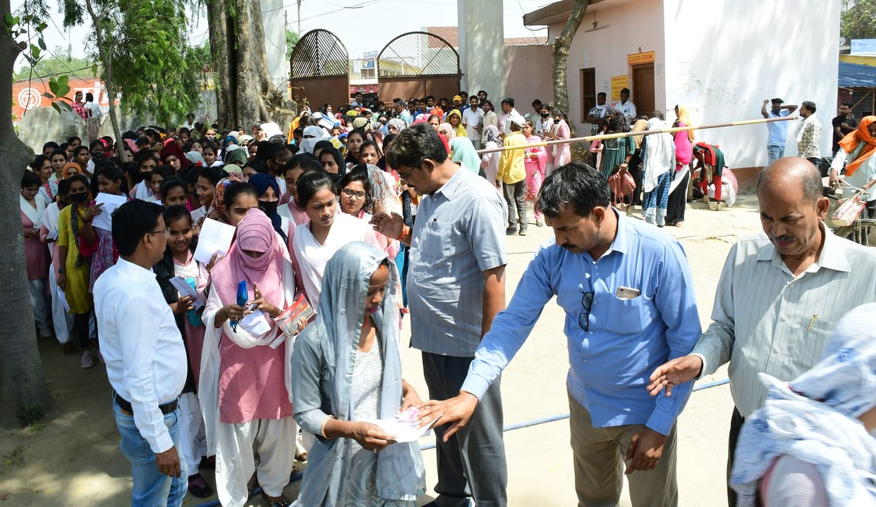 University examinations held in two shifts