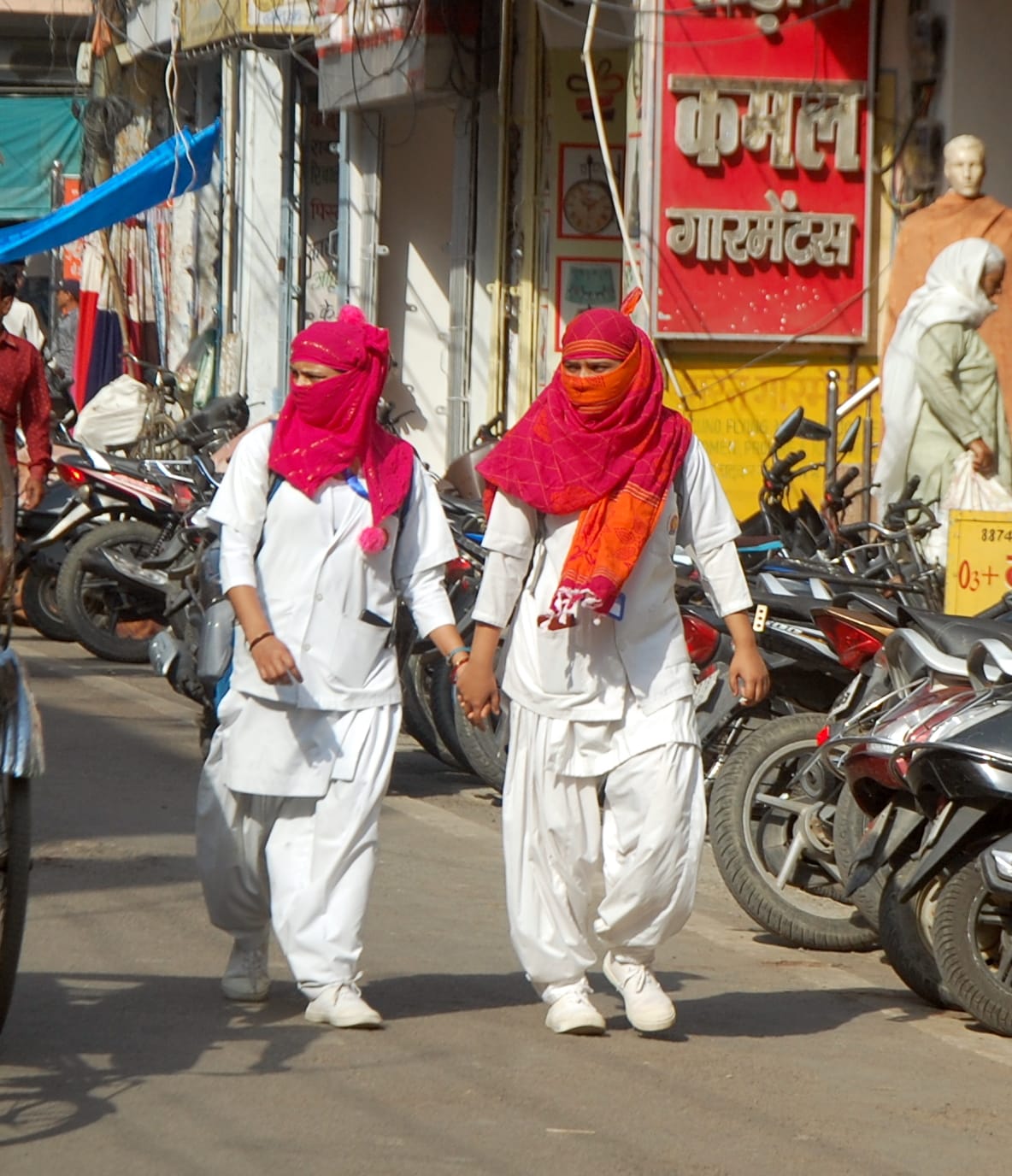 Severe weather conditions, mercury crossed 42 degrees