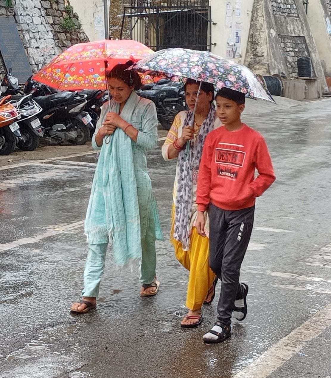 Positive news- weather change in District.