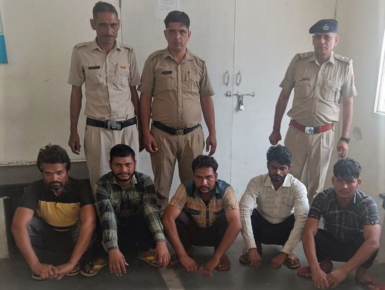 Five accused arrested for beating chicken trader hostage