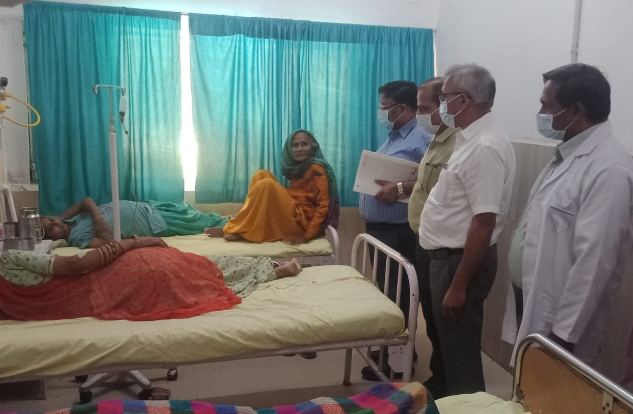 deputy director inspected civil hospital in rewari