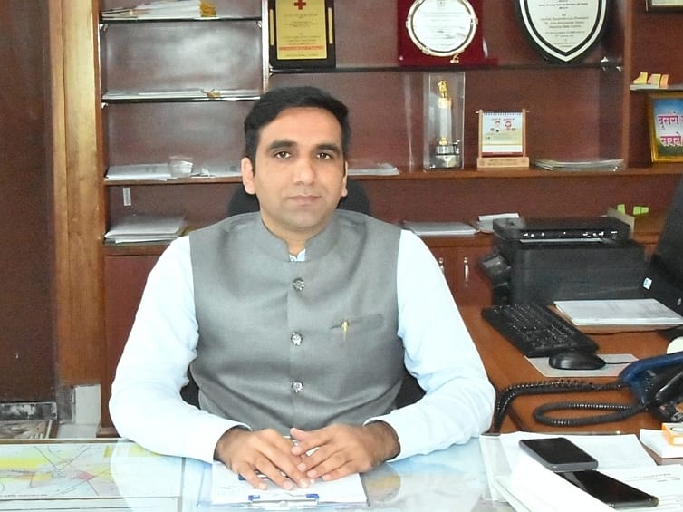 Jind Gram Darshan Portal, Jind Deputy Commissioner Dr.