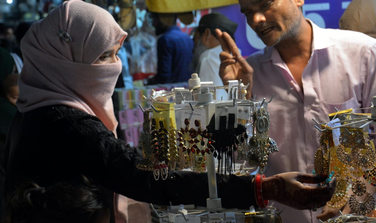The joy of Eid spread as soon as the moon appeared
