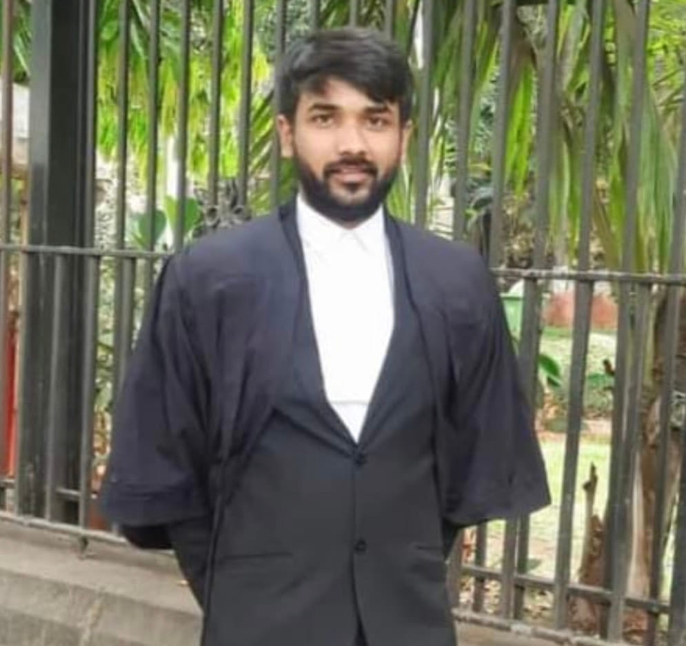 Raghavendra got seventh rank in Advocate on Record Exam