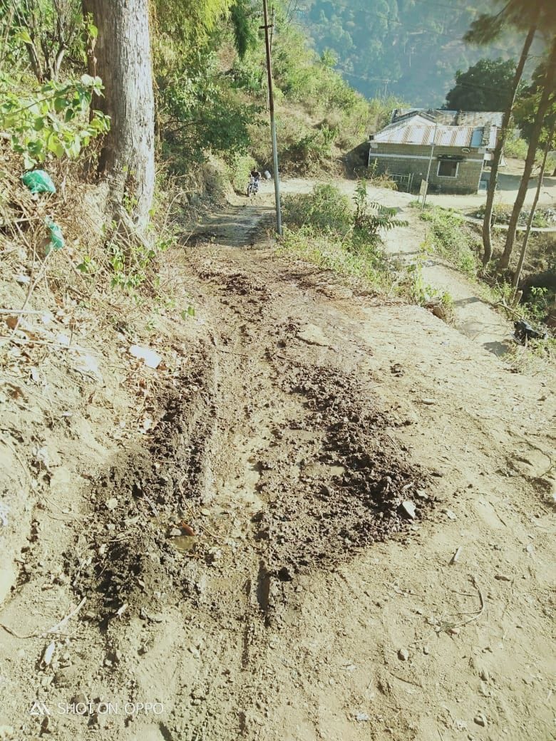 Bad Road in Ganai Gangoli