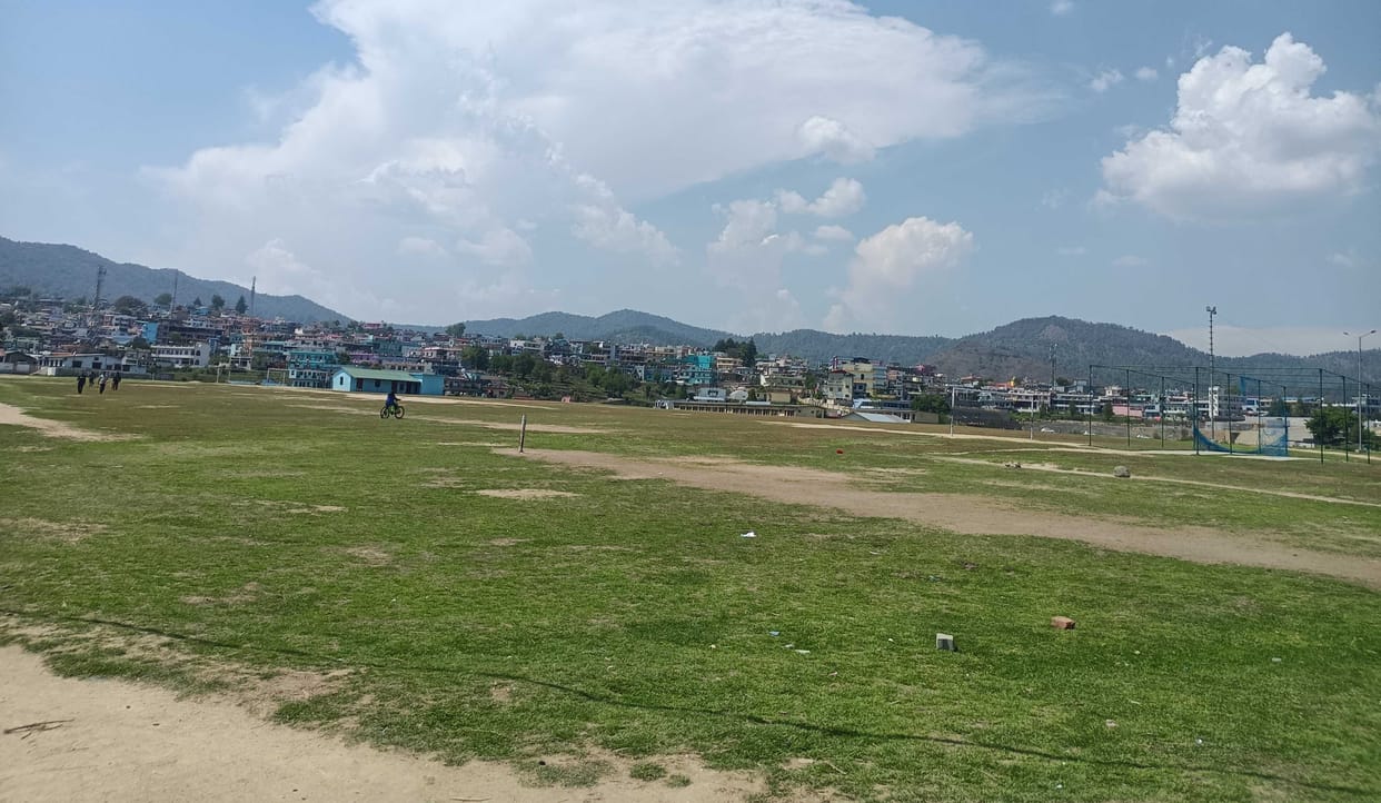 New Stadium in Chauki Village