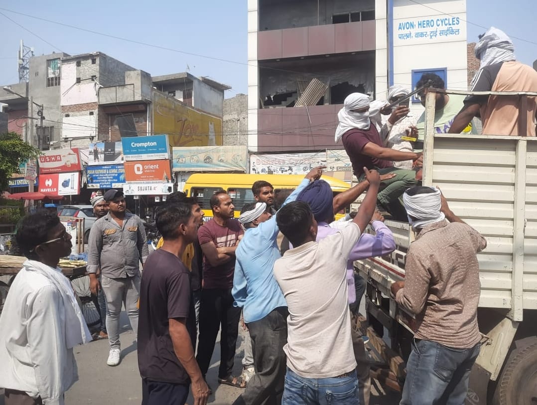 Scramble with corporation's team that went to remove encroachment at Gohana base, home guard injured