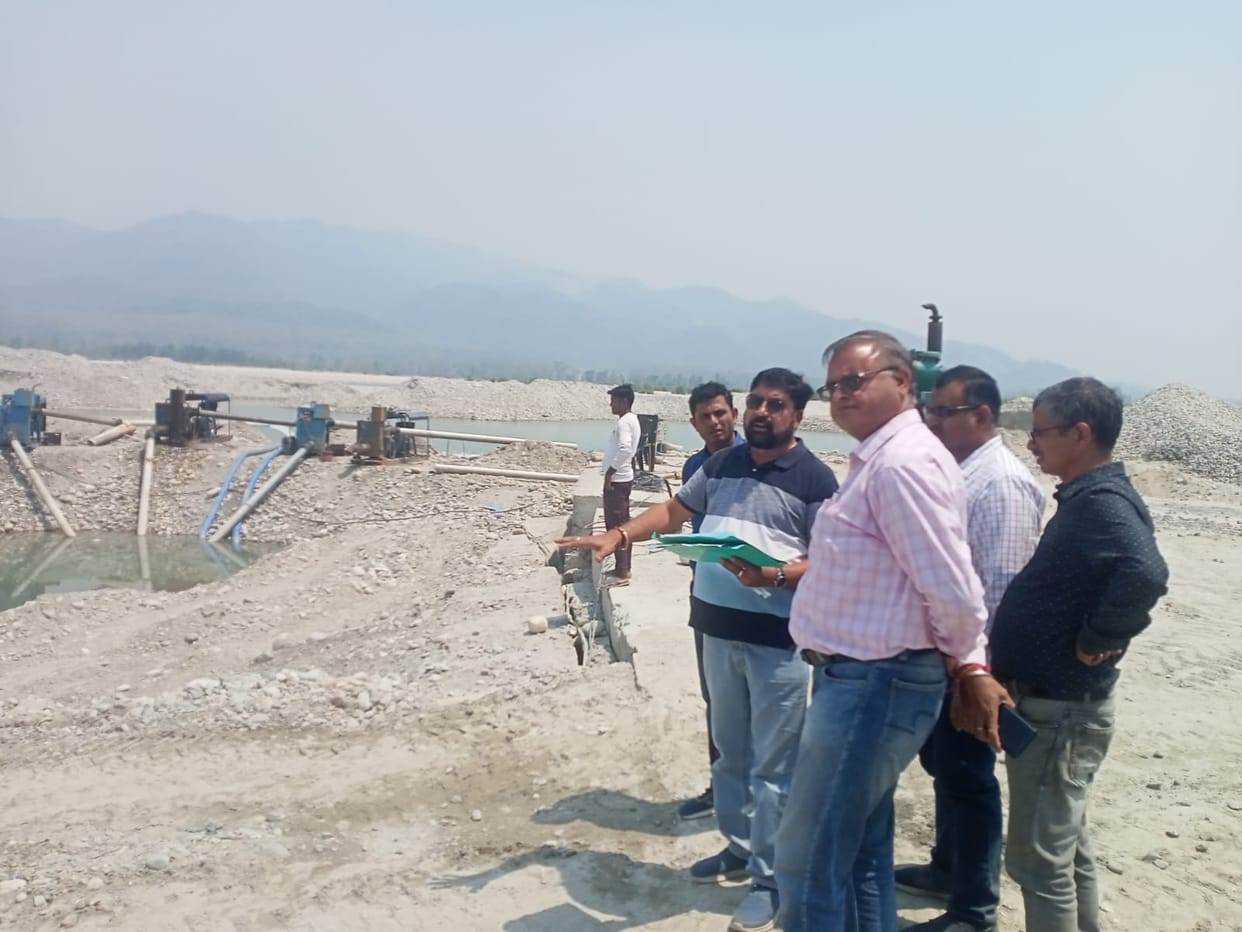 Inspection By CE in Tanakpur