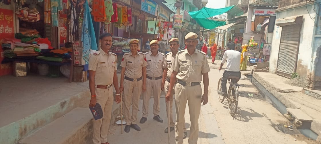 police celebrated attendance day 603 police personnel launched campaign in rewari