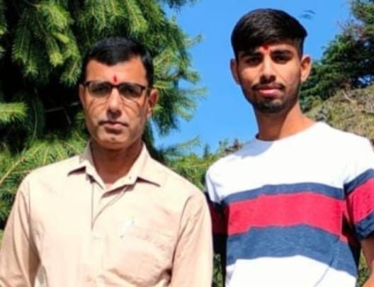 Father and son both passed inter together