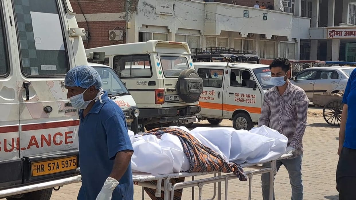 Two elderly people died of corona after four months, were suffering from asthma