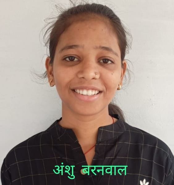 Jyoti increased pride by securing 93 percent marks