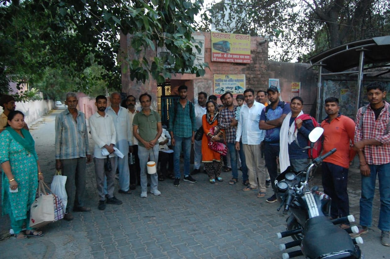 There is no bus service for Bhattu Kalan after 6 pm, people of six villages are getting worried