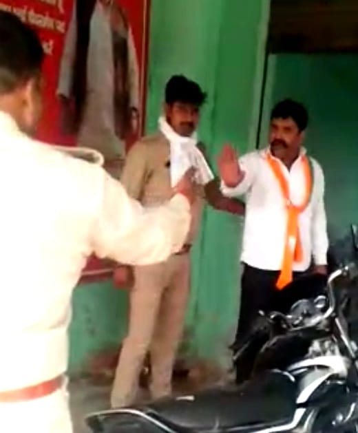 Police went to arrest BJP candidate's brother, there was a lot of ruckus