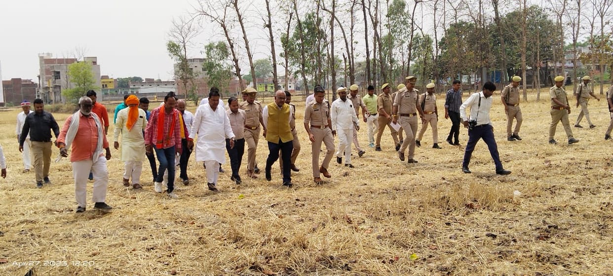 DM and SP inspected the venue