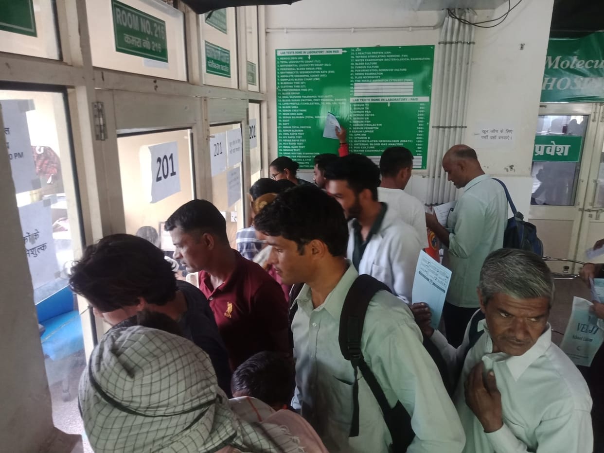 corona infection started decreasing in rewari only three cases were found