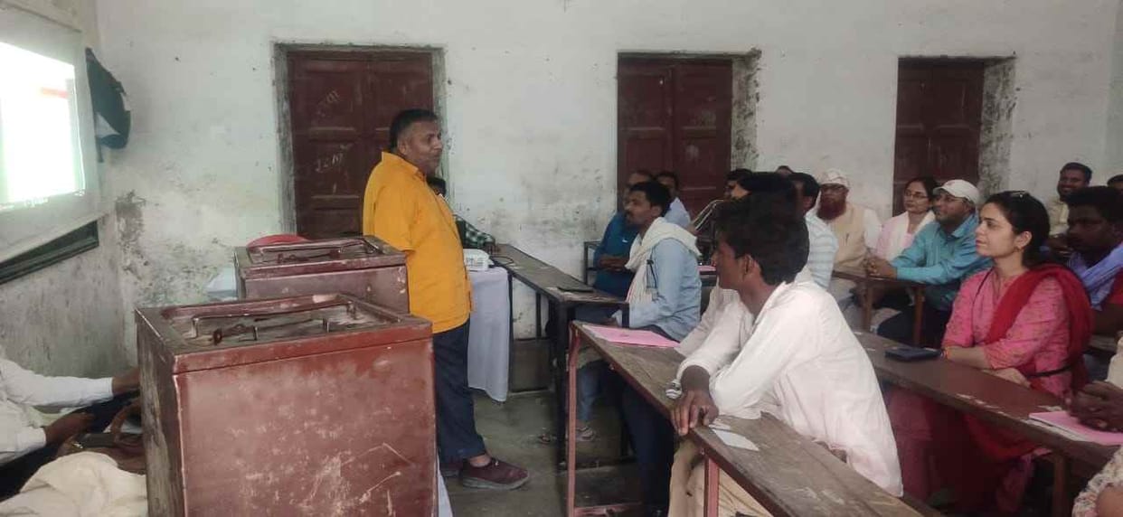 Seven polling personnel remained absent