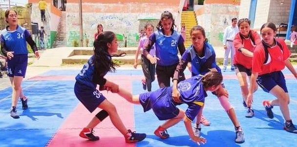 Sarojini Naidu House winner in Kabaddi, Badminton