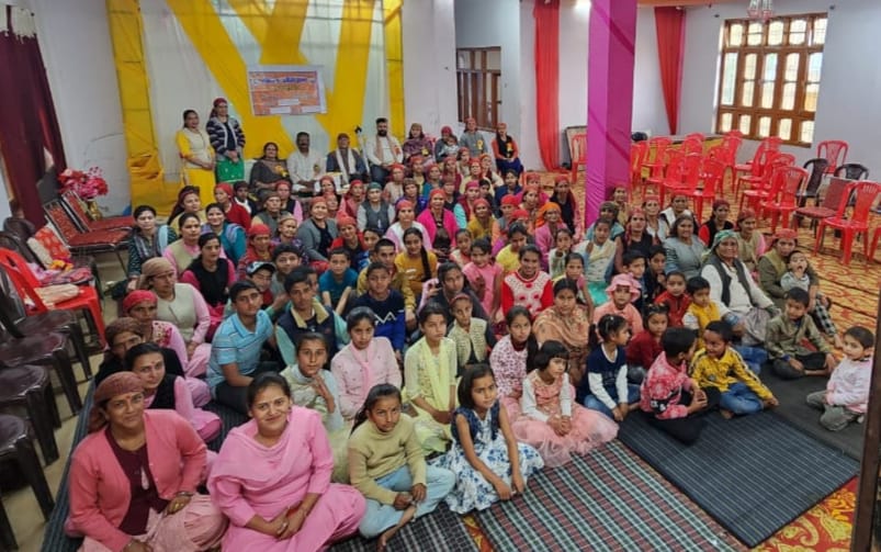 Single sisters doing excellent work honored in lalasa village rampur