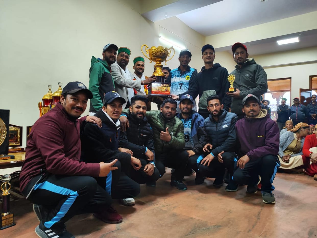 Youth Mandi Kaobil won the cricket competition