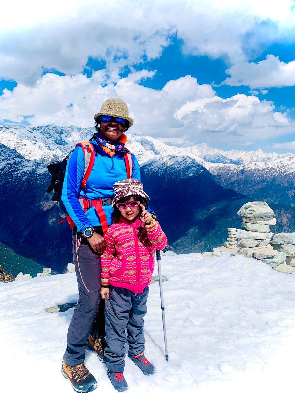 Nanda created a record by conquering Chandrashila peak