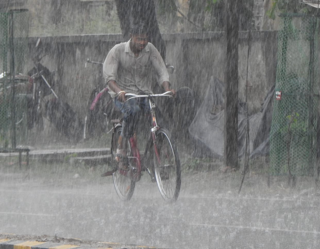 rain fall continue for four days