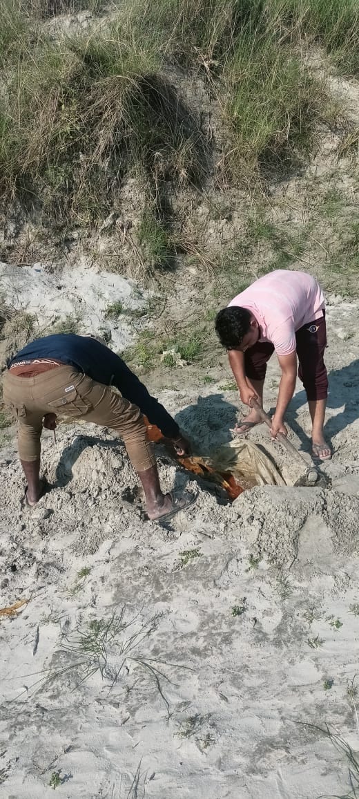 Raw liquor recovered, lahan and furnaces destroyed