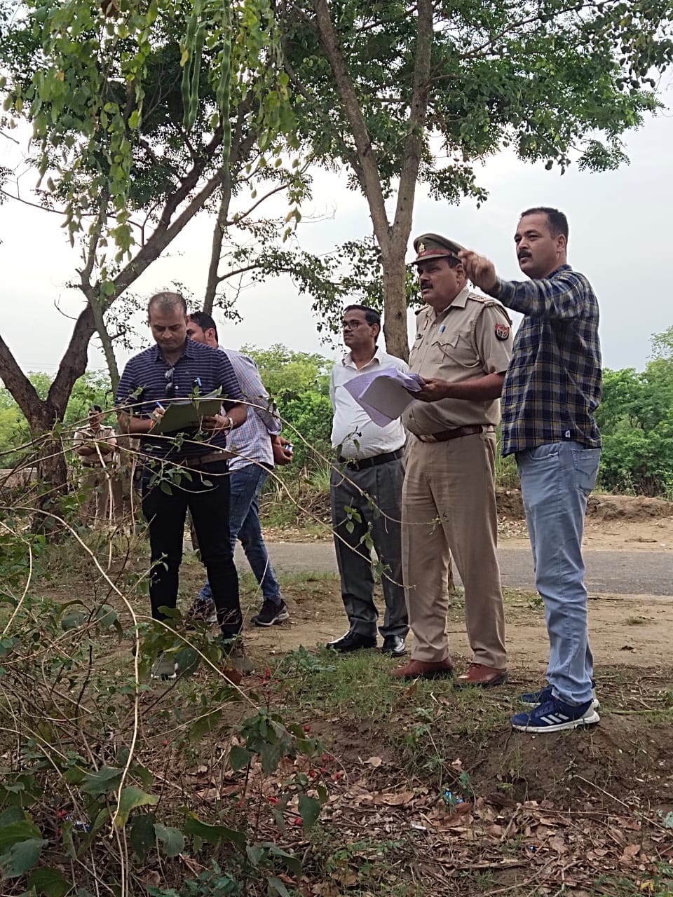 Forensic team inspected Aditya Rana encounter site
